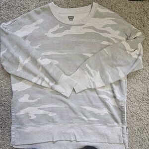 Aerie Camouflage Light Colored Sweatshirt
